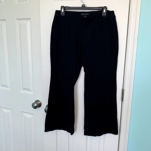 INC‎ International Concepts Black Casual Pants Size 12S - Picture 1 of 5